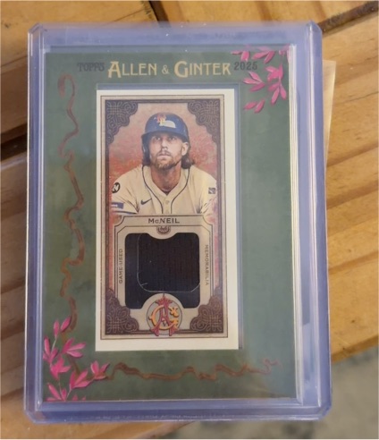 2025 Topps Allen & Ginter #MFR-JMC Jeff McNeil — front