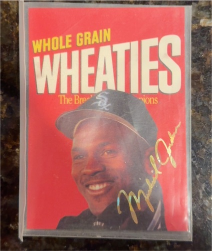 1994-95 Sports Stars USA #103 Michael Jordan Wheaties — front