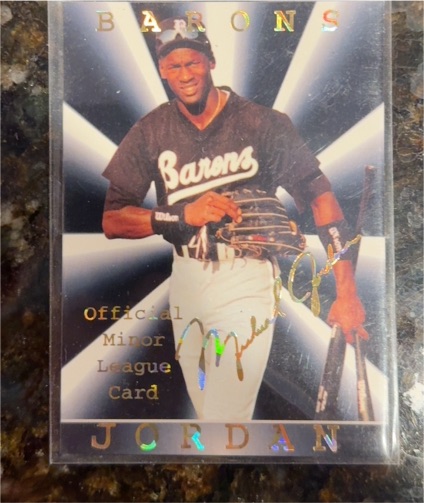 1994 Sports Stars USA #131 Michael Jordan Birmingham Barons — front