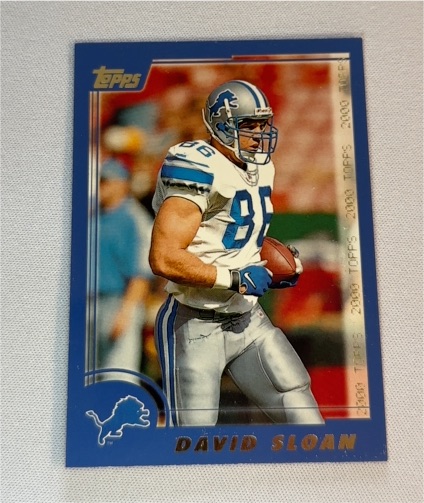 2000 Topps #300 David Sloan — front