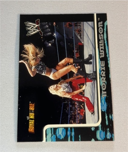 2002 Fleer WWE Royal Rumble Torrie Wilson — front