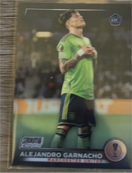 2022-23 Topps Stadium Club Chrome UEFA Club Competitions #49 Alejandro Garnacho — front