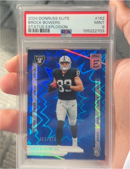 2024 Donruss Elite #162 Brock Bowers Status Explosion — front