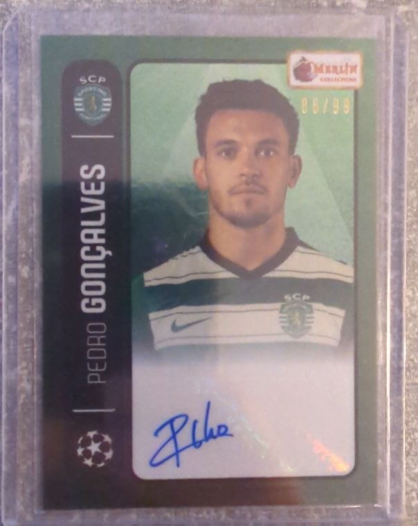 2022 Topps Merlin Heritage 98 Pedro Goncalves — front