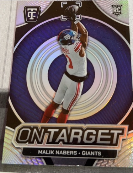 2024 Panini Totally Certified #4 Malik Nabers On Target — front