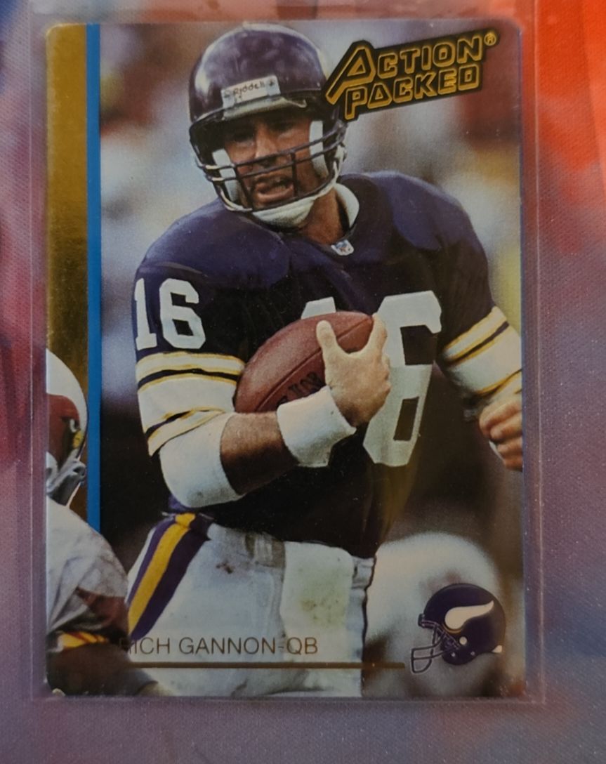1992 Action Packed Football #153 Rich Gannon — front