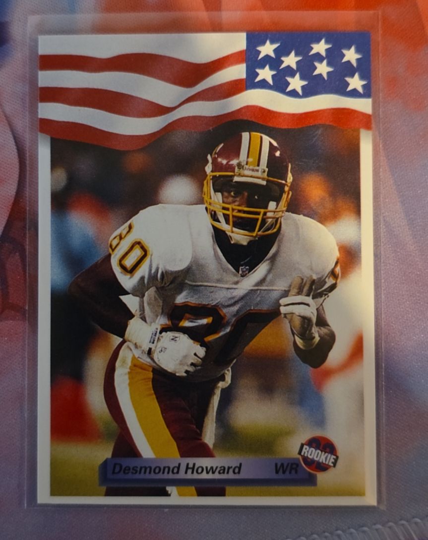 1992 AW Sports #15 Desmond Howard — front