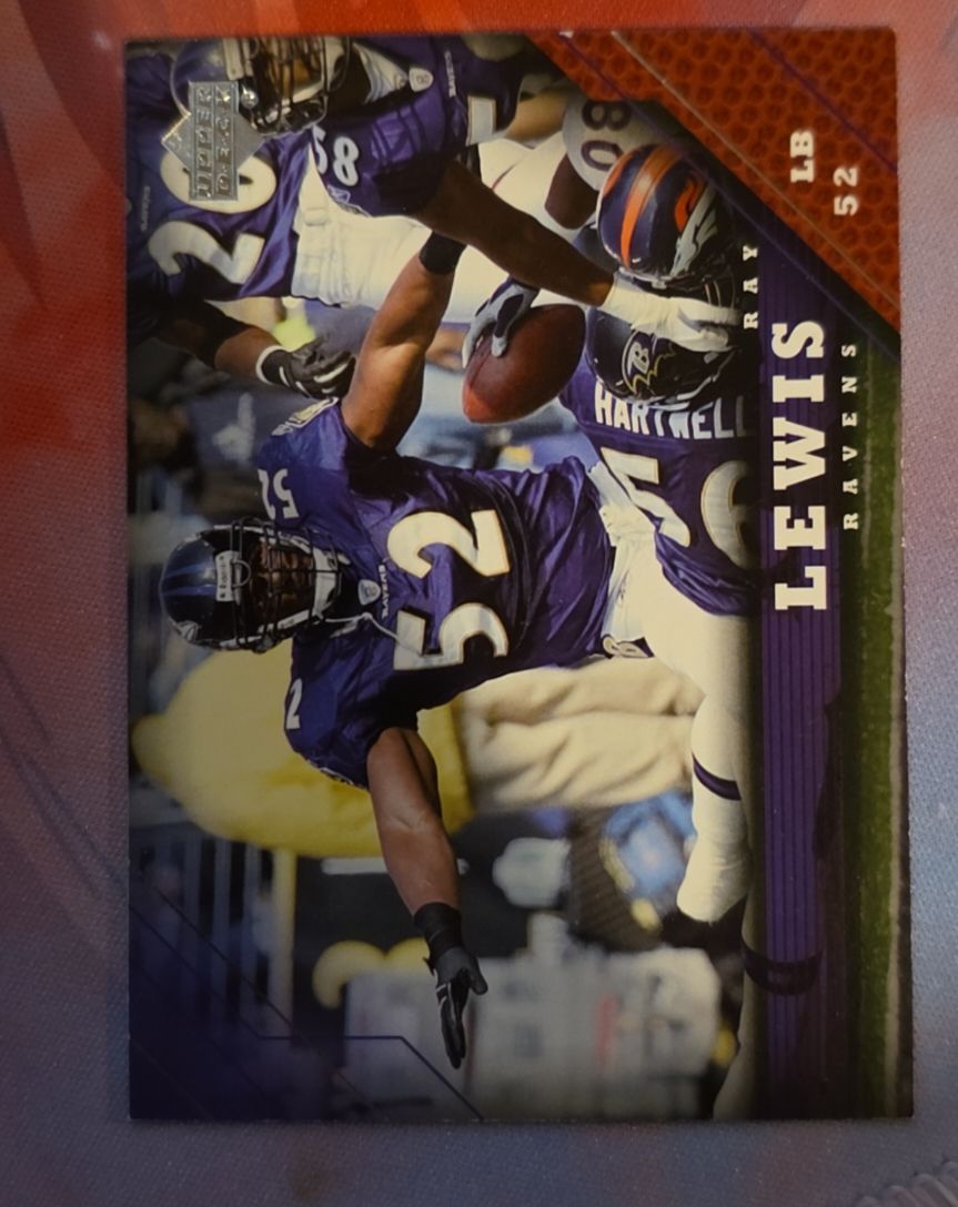 2005 Upper Deck #14 Ray Lewis — front