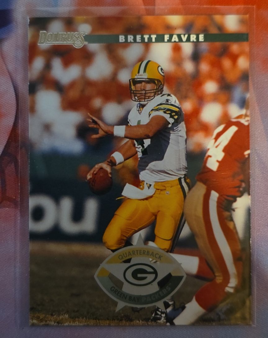 1996 Donruss #72 Brett Favre Green Bay Packers — front