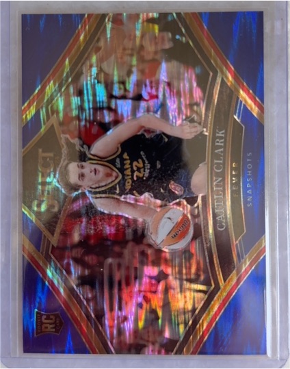 2024 Panini Select WNBA #12 Caitlin Clark Snapshots — front