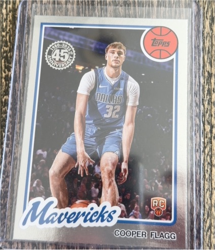 2025-26 Topps 1980-81 Topps Basketball #80BK-51 Cooper Flagg — front