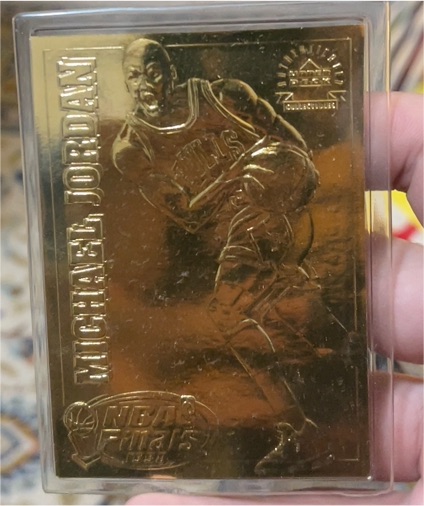 1993 Danbury Mint NBA Finals Michael Jordan — front