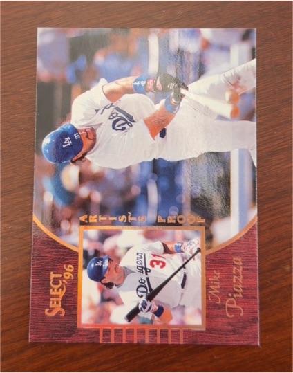 1996 Select #22 Mike Piazza — front