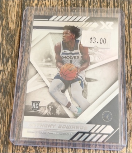 2020-21 Panini Chronicles XR #295 Anthony Edwards — front
