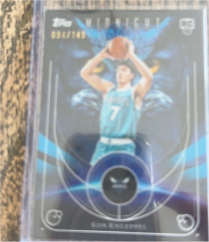 2025-26 Topps Midnight #NO-19 Kon Knueppel — front