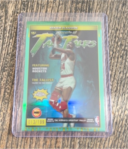 2025-26 Topps Chrome #TT-12 Hakeem Olajuwon Tall Tales — front