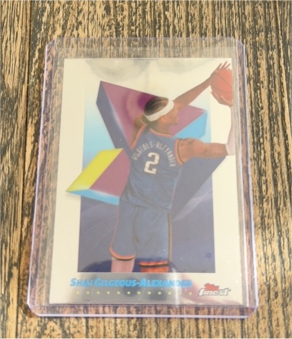 2024-25 Topps Finest #67 Shai Gilgeous-Alexander — front