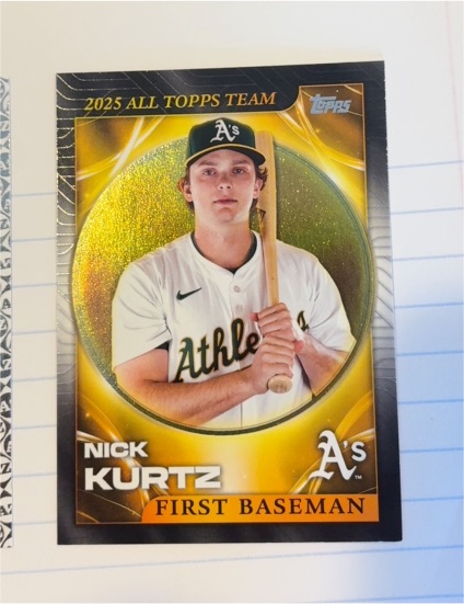 2025 Topps All Topps Team #ATT-2 Nick Kurtz — front