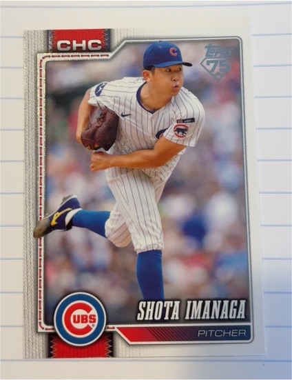2024 Topps #CHC Shota Imanaga — front