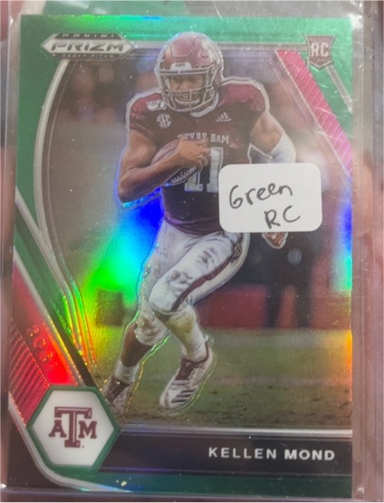 2021 Panini Prizm Draft Picks Collegiate #132 Kellen Mond Rookie — front