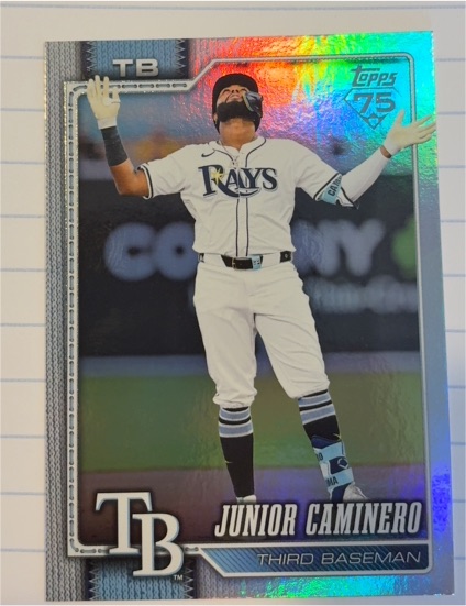 2026 Topps Series 1 #328 Junior Caminero — front