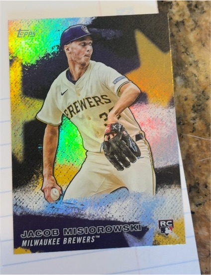 2026 Topps Series 1 Stars of MLB #SMLB-26 Jacob Misiorowski — front