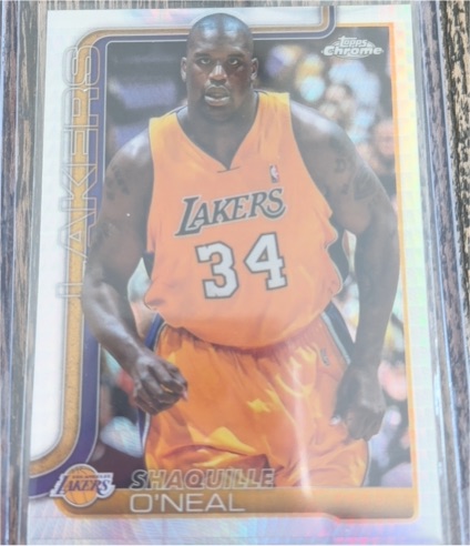 2025-26 Topps Chrome #242 Shaquille O'Neal — front