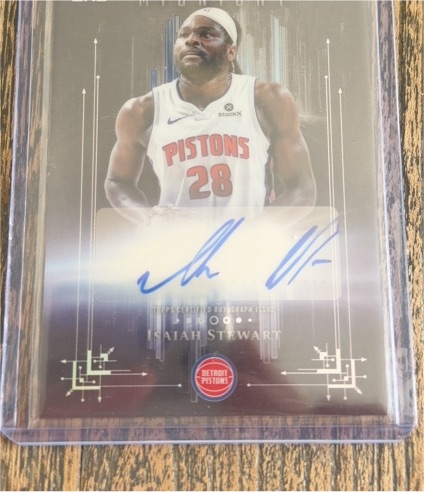 2025-26 Topps Midnight #DMIS Isaiah Stewart — front