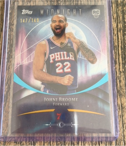 2025-26 Topps Midnight #7 Johni Broome — front