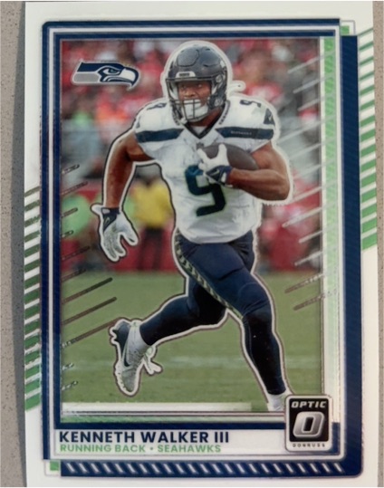 2025 Donruss Optic #133 Kenneth Walker III — front