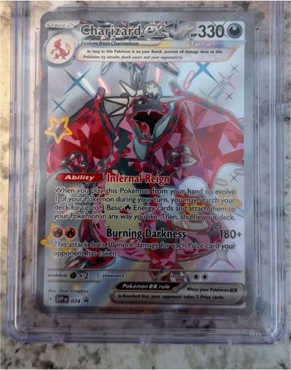 2024 Black Star Promo #074 Charizard ex — front
