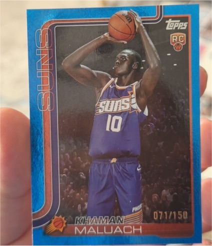 2025-26 Topps #210 Khaman Maluach — front
