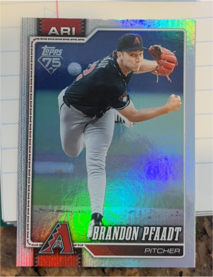 2026 Topps Series 1 #45 Brandon Pfaadt — front
