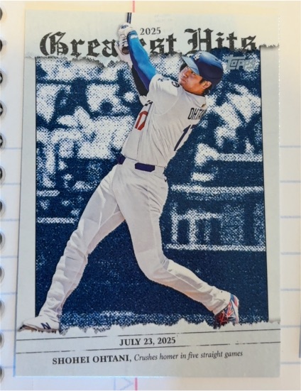 2026 Topps Series 1 Greatest Hits #GH-17 Shohei Ohtani — front
