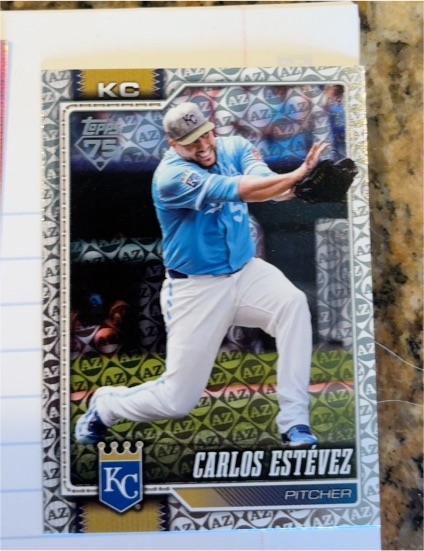 2024 Topps #KC Carlos Estévez — front