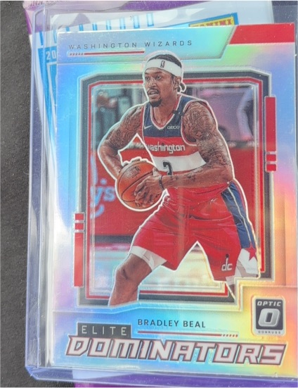 2021-22 Donruss Optic #10 Bradley Beal — front