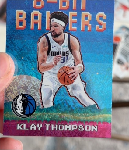 2025-26 Topps #8B-15 Klay Thompson 8-Bit Ballers — front