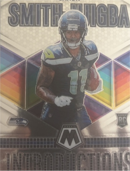 2023 Panini Mosaic Introductions #I7 Jaxon Smith-Njigba — front
