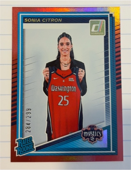 2025 Panini Donruss WNBA #87 Sonia Citron — front