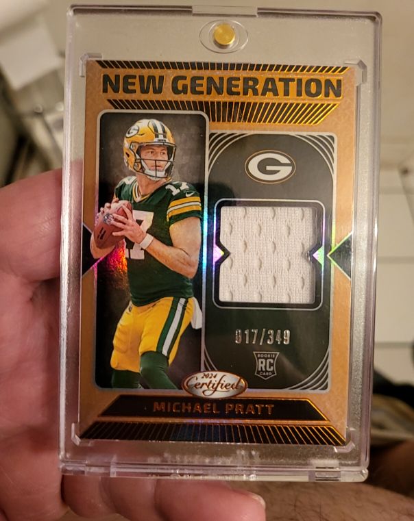 2024 Panini Certified New Generation Jerseys #NGS-MPT Michael Pratt — front