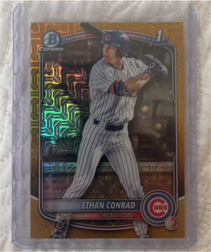2025 Bowman Draft Chrome #BDC-17 Ethan Conrad — front