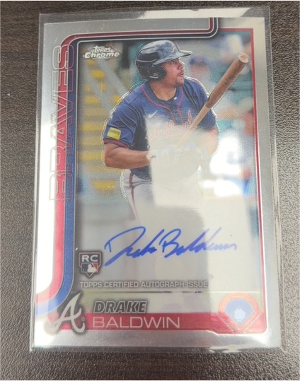 2025 Topps Chrome #RA-DBA Drake Baldwin — front