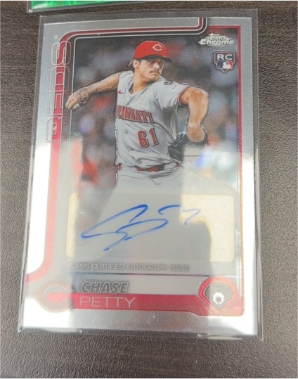 2025 Topps Chrome Update Series - Autographs #AC-CPE Chase Petty — front