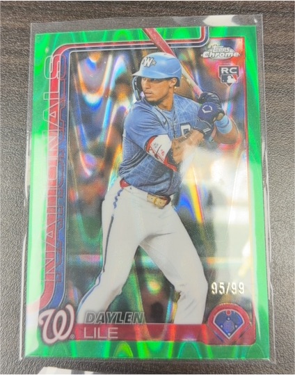 2025 Topps Chrome Update #USC146 Daylen Lile — front