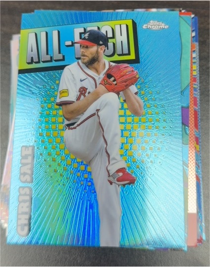 2025 Topps Chrome #CAE-17 Chris Sale Chrome All-Etch — front