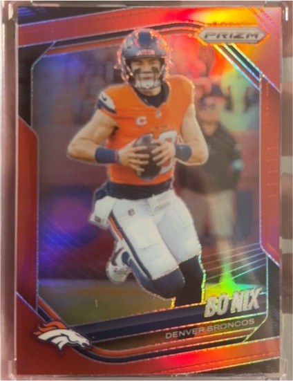2025 Panini Prizm #142 Bo Nix — front