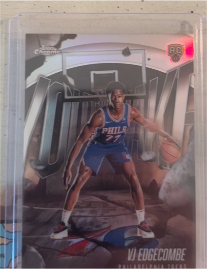2025-26 Topps Chrome #YQ-3 VJ Edgecombe Youthquake RC Rookie — front