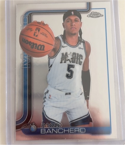 2025-26 Topps Chrome #140 Paolo Banchero — front