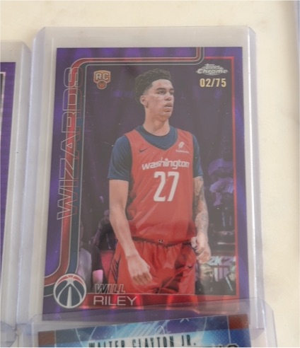 2025-26 Topps Chrome #271 Will Riley — front