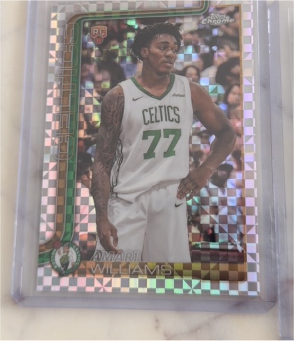 2025-26 Topps Chrome #297 Amari Williams — front